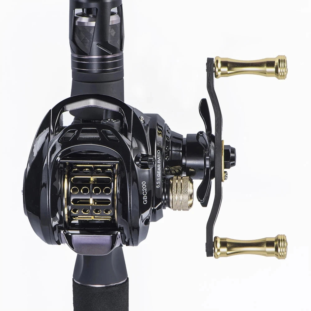 Bait casting Reel 143g Ultra Light with Drag Sound