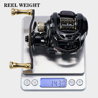 Bait casting Reel 143g Ultra Light with Drag Sound