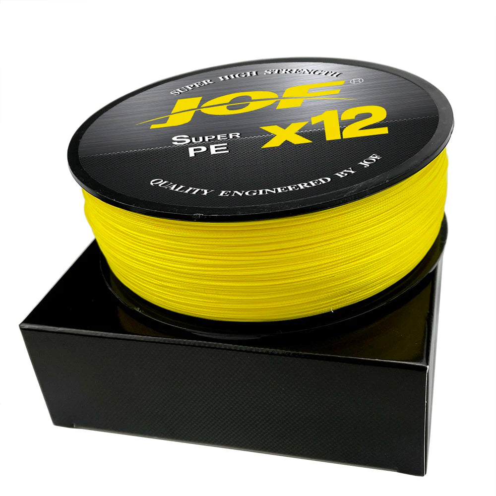 Braided Fishing Line  Saltwater Fishing Weave Multifilament X12