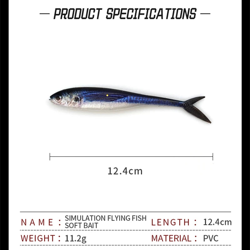 Fishing Trolling Tuna Mackerel Seawater Bait Lures