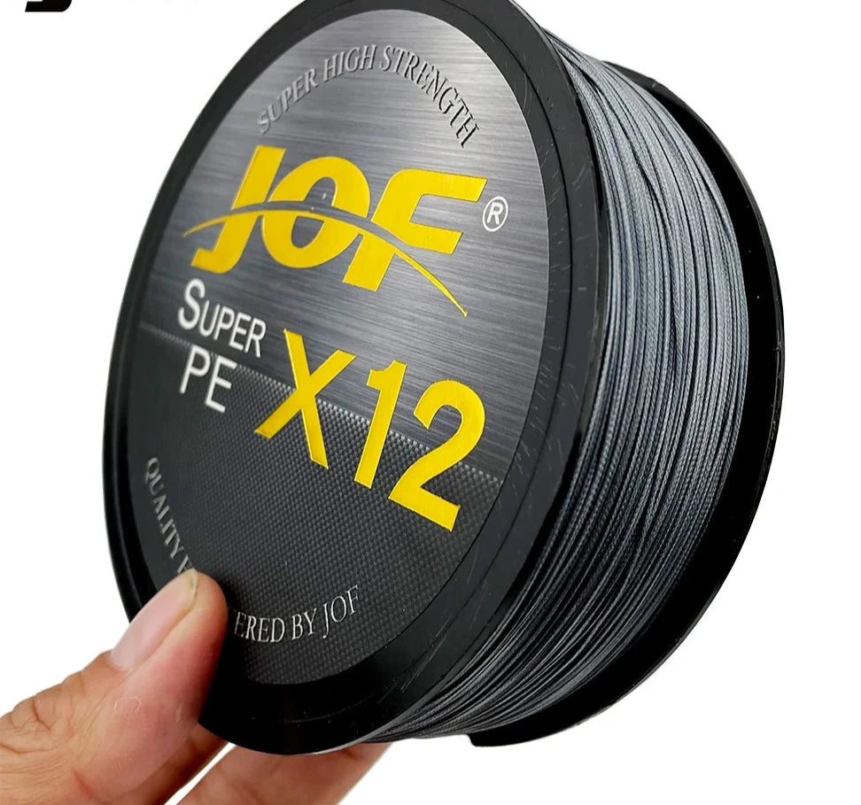 Braided Fishing Line  Saltwater Fishing Weave Multifilament X12